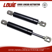 locking gas struts with metal eyelet